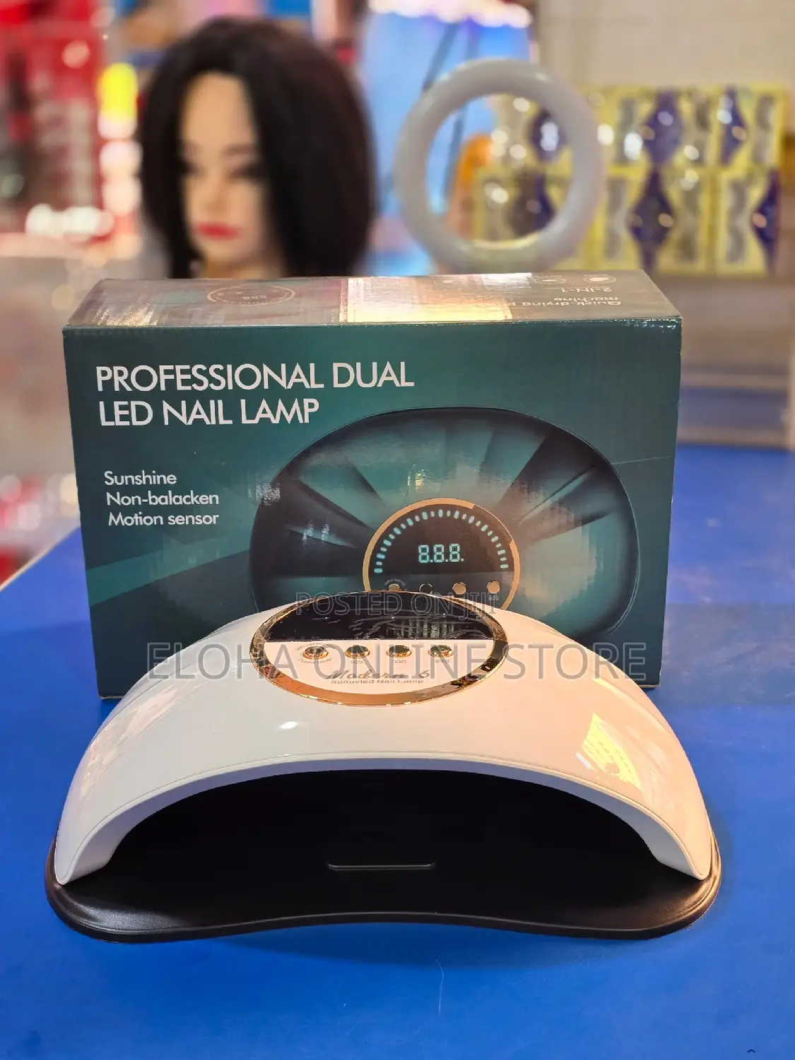2-in-1 Modern 6 Nail Dryer DUAL UV LED Lamps