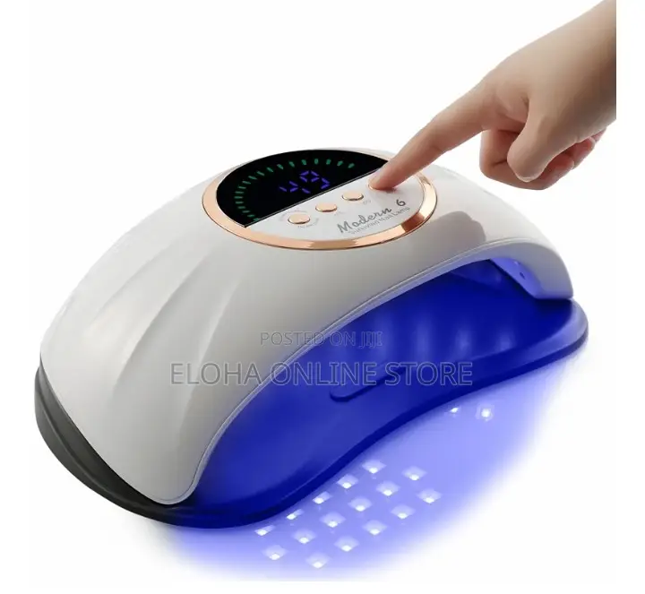 2-in-1 Modern 6 Nail Dryer DUAL UV LED Lamps