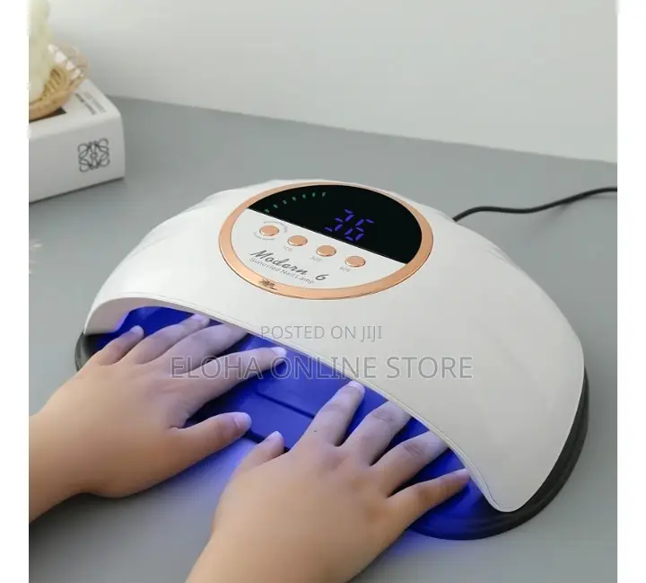 2-in-1 Modern 6 Nail Dryer DUAL UV LED Lamps