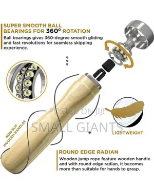 Genuine Leather Skipping Rope
