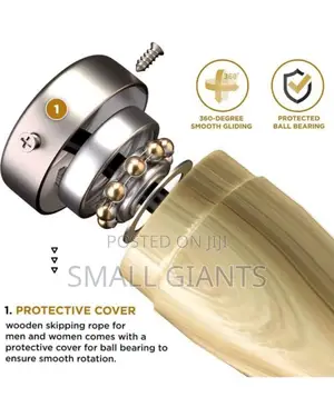 Genuine Leather Skipping Rope