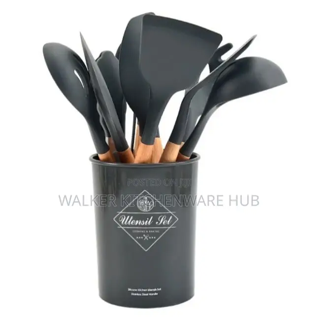 Silicone Fork Serving Spoon Set