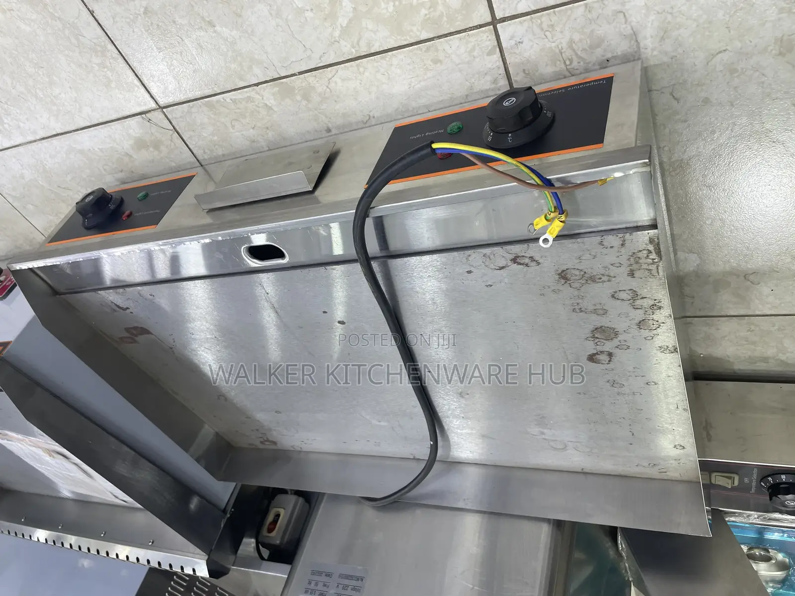 Commercial Double Electric Griddle Machine