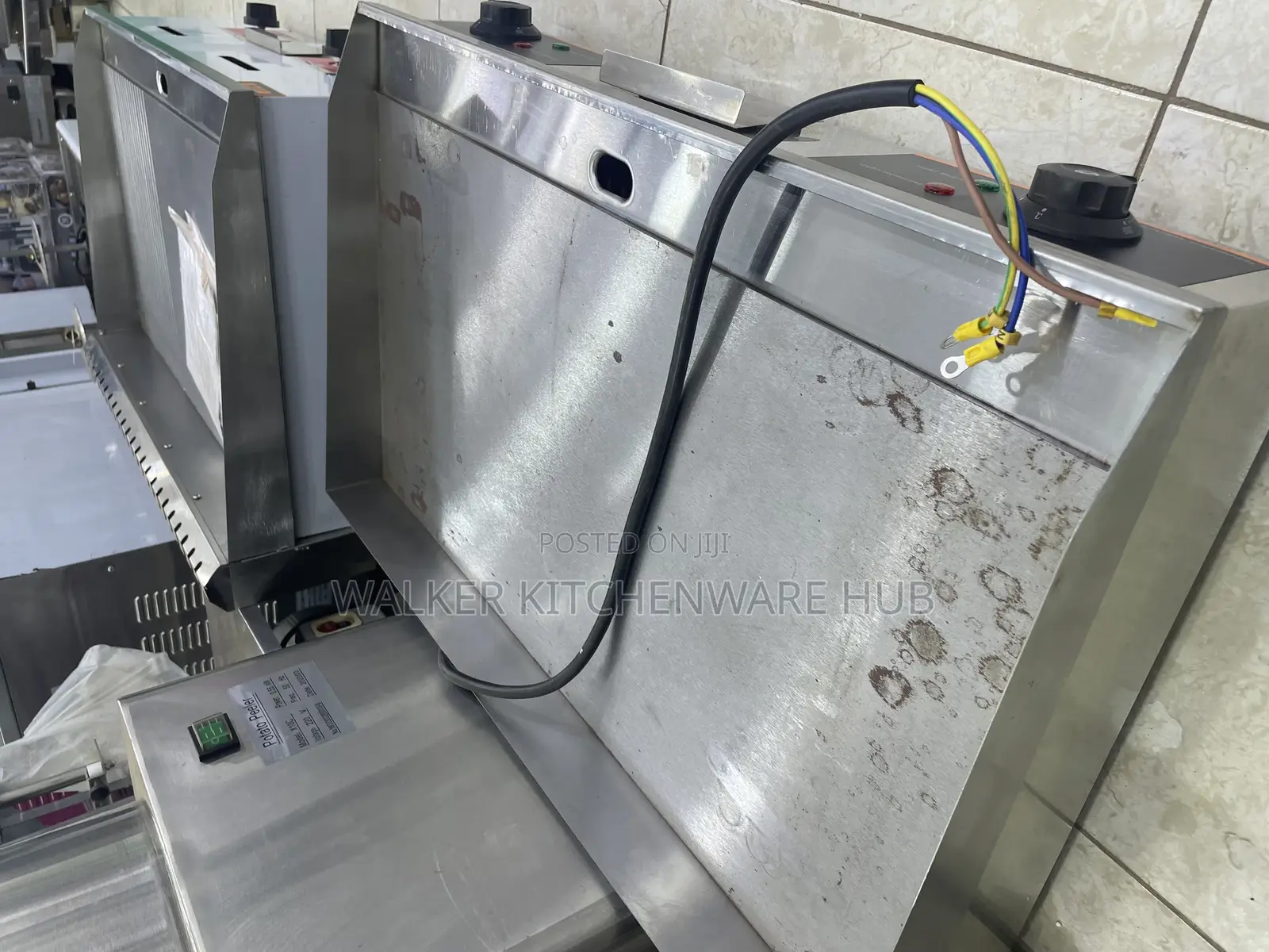 Commercial Double Electric Griddle Machine
