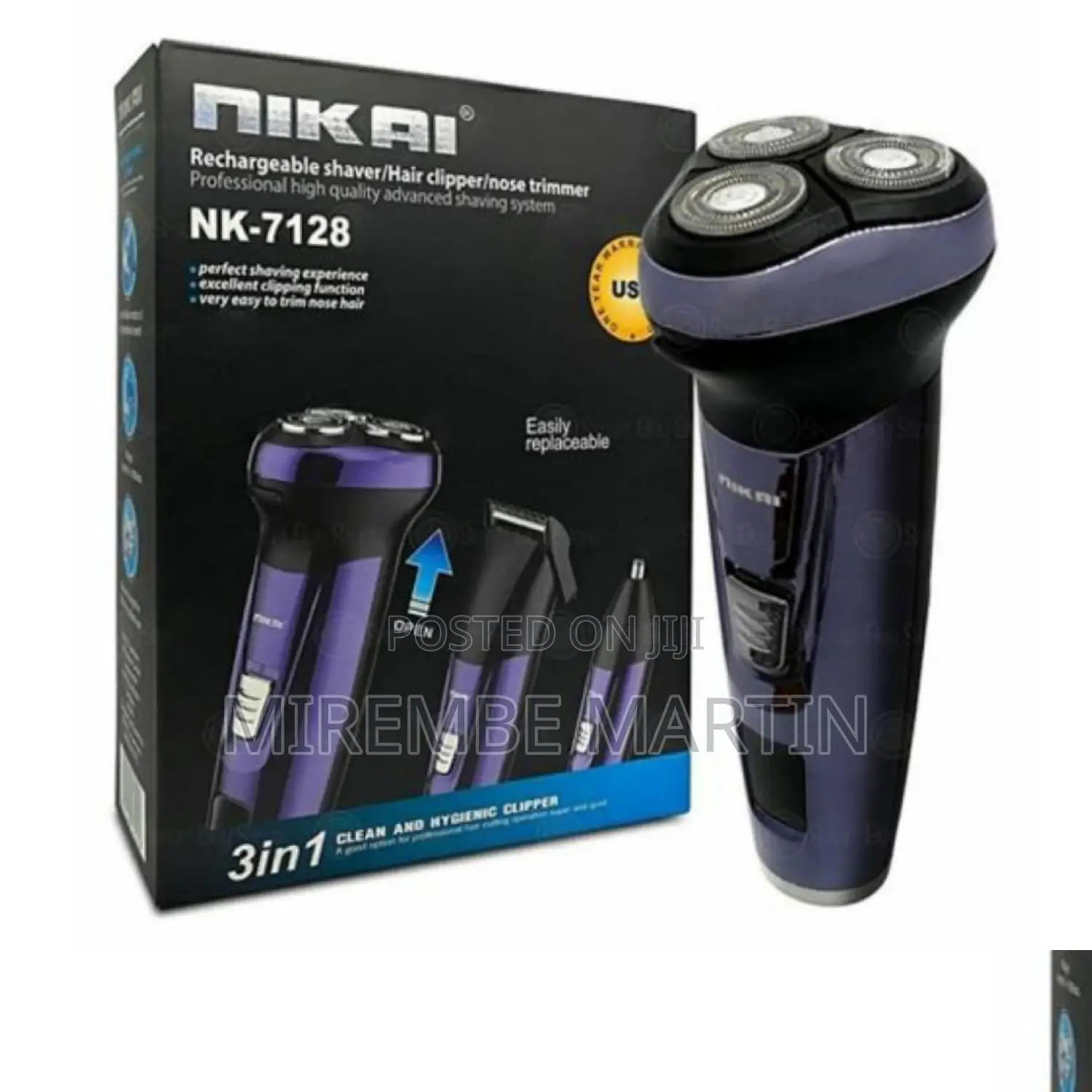 3in1 Rechargeable Hair Trimmer.