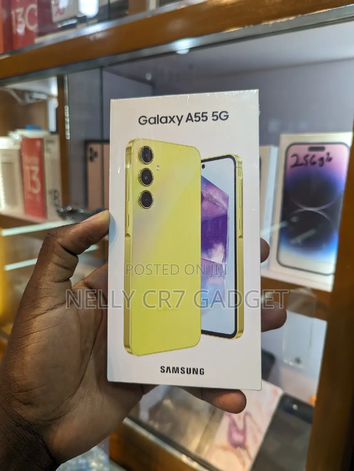 New Samsung Galaxy A55 256 GB Yellow