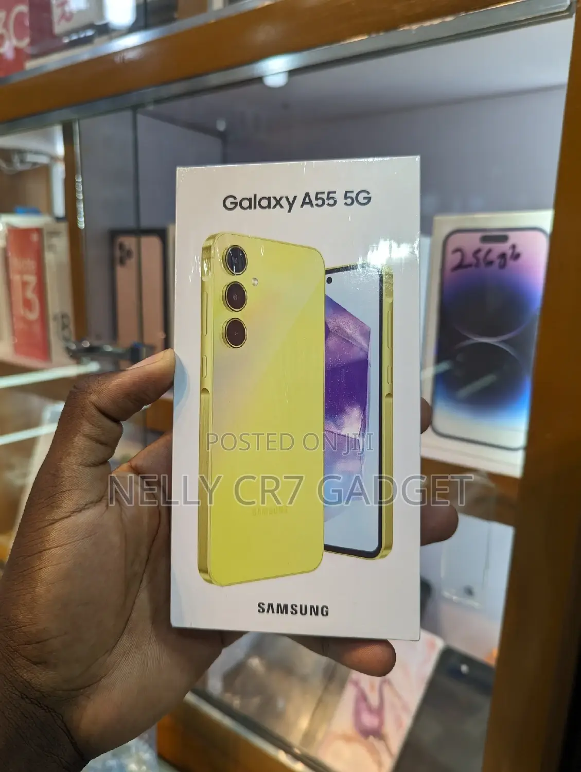 New Samsung Galaxy A55 256 GB Yellow