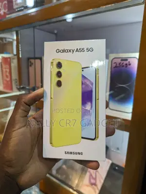 New Samsung Galaxy A55 256 GB Yellow