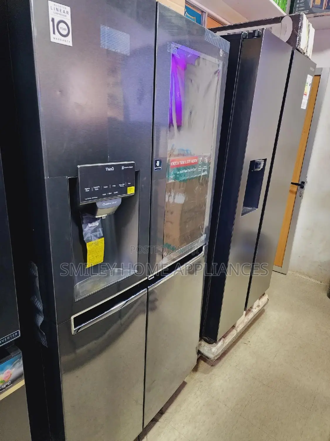 LG 674ltrs Knock Knock Refrigerator