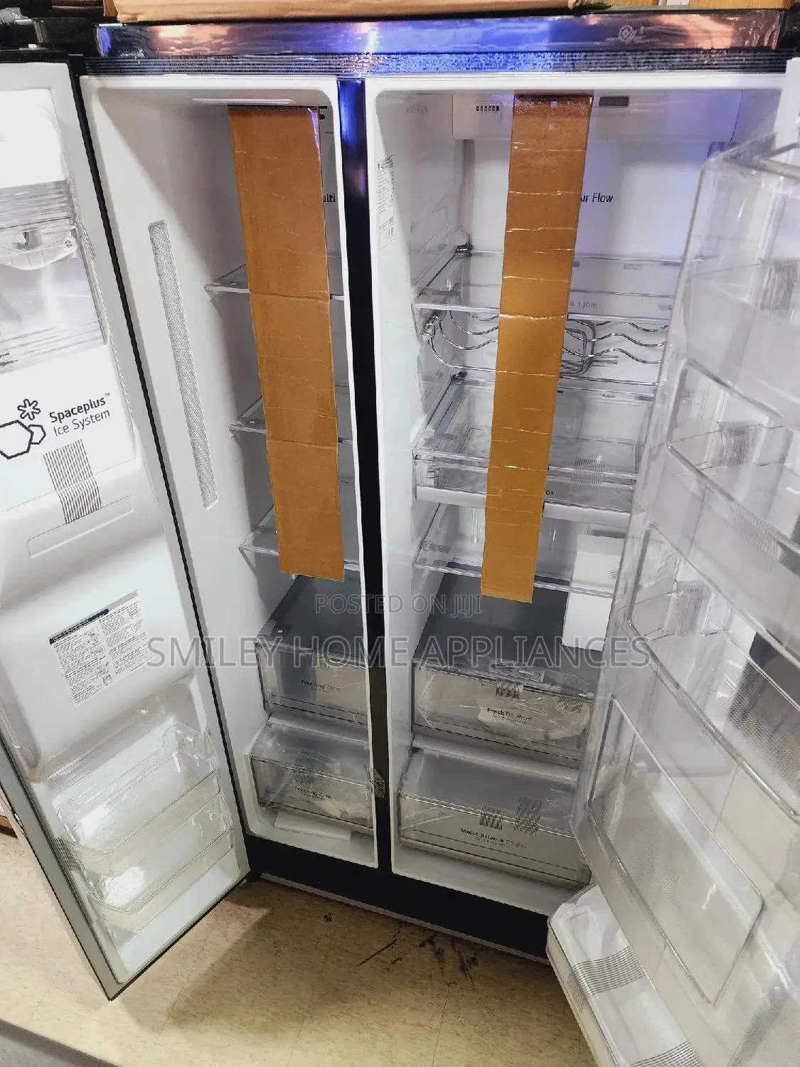 New Discounted LG 674ltrs Black Knock Knock Refrigerator