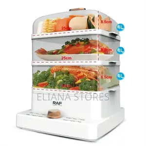 Raf Electric Food Steamer 12L