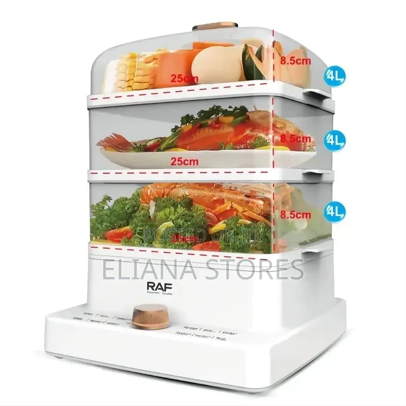 Raf Electric Food Steamer 12L