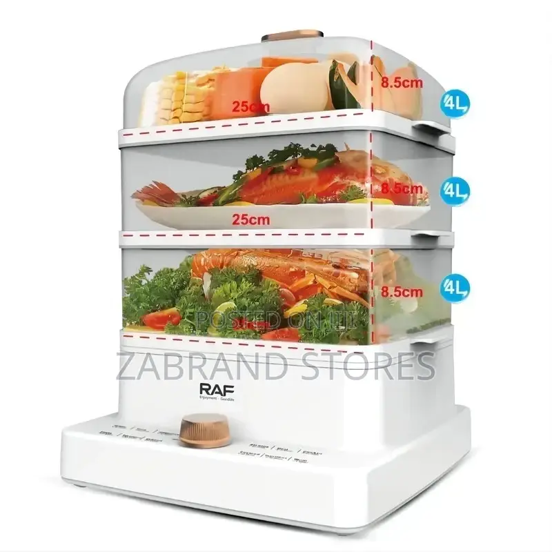 Raf Electric Food Steamer 12L