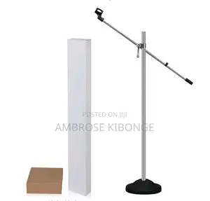 New Solid Round Botom Heavy Duty Adjustable Microphone Stand