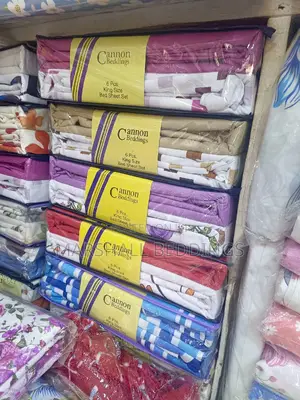 6pc Cannon Bedsheet Cotton Set