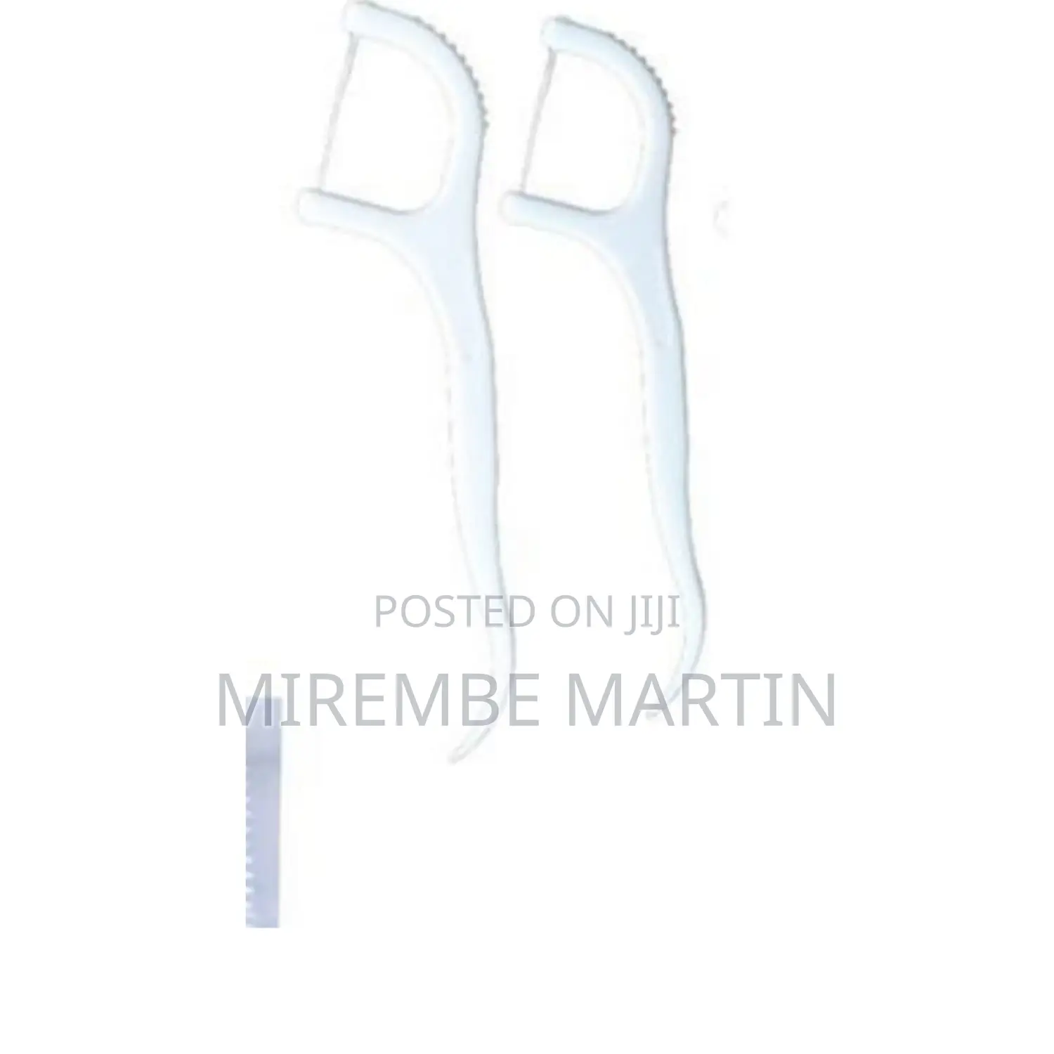 2 in 1 (White ) Dental Floss.
