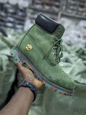 Original Men’S Green 6 Inch Waterproof Timberland Boots