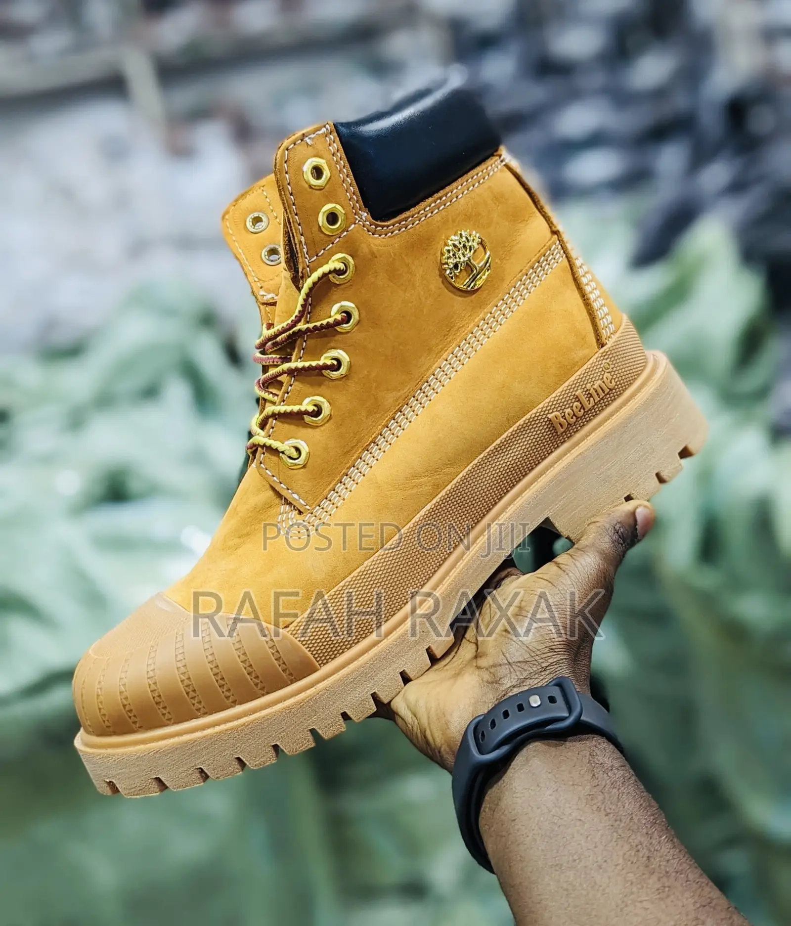 Original Yellow 6 Inch Waterproof Beeline Timberland Boots