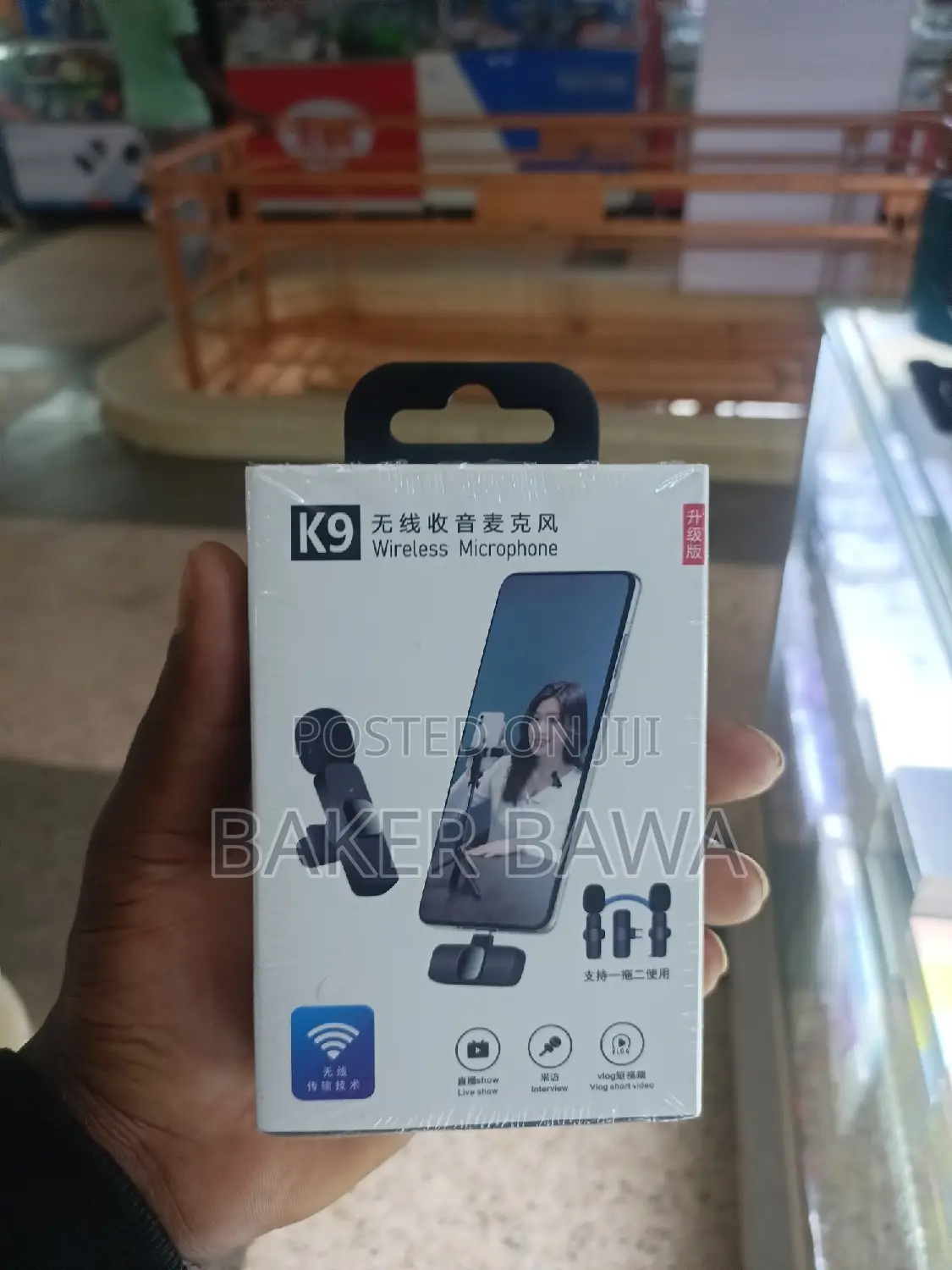  Wireless Microphone Double