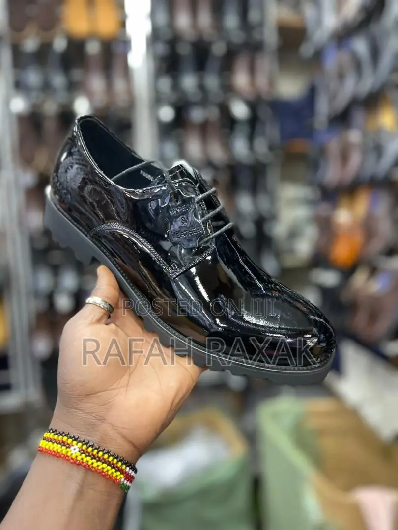 Original Men’S Franco Banetti Mirror Shinny Shoes