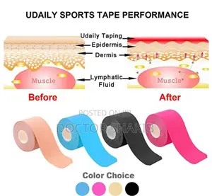 New 1 Roll Kinesiology Muscle Sports Tape