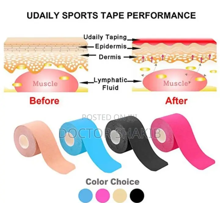 New 1 Roll Kinesiology Muscle Sports Tape