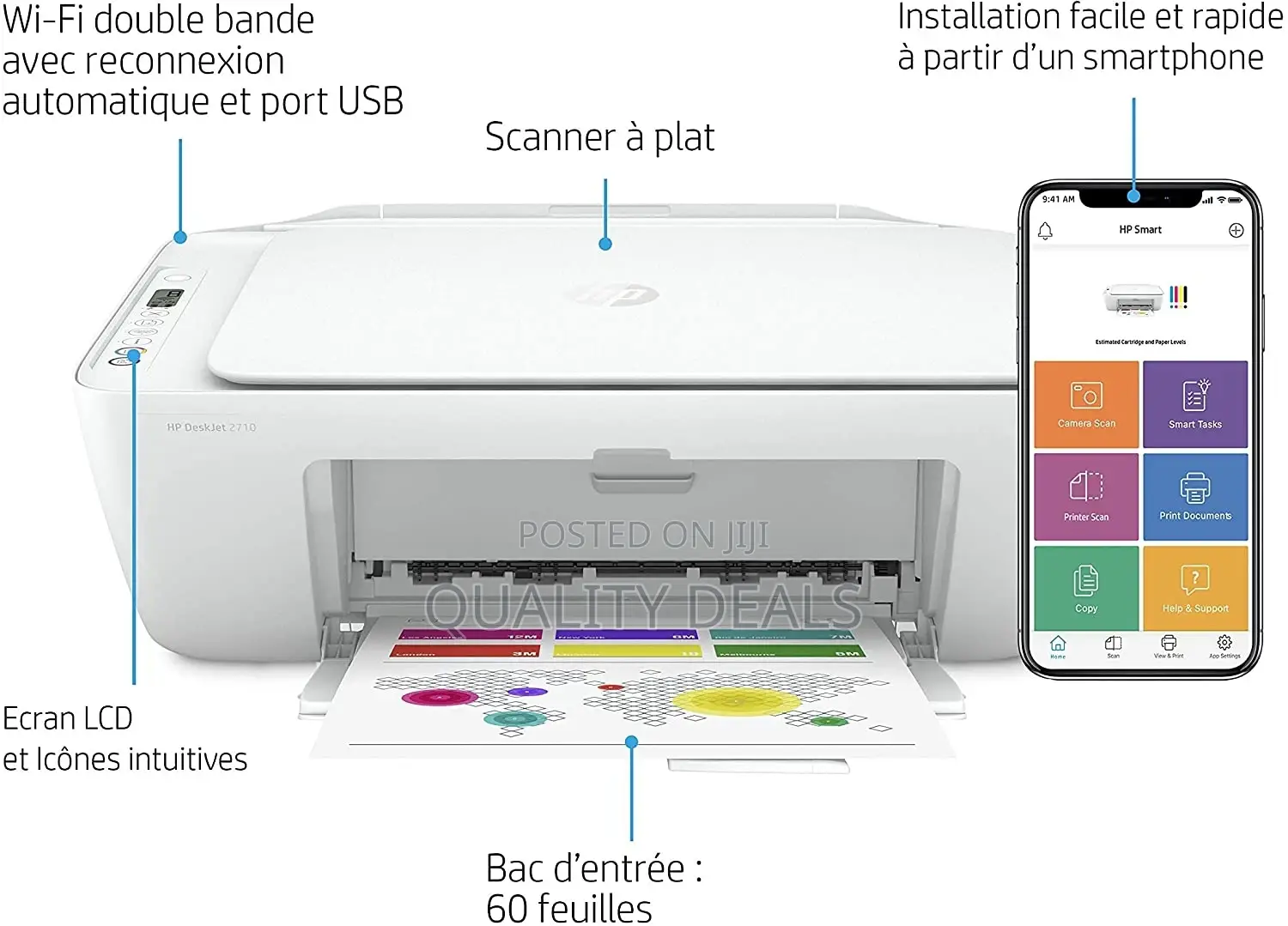 Hp Desk Jet Colorprinter Model 2710