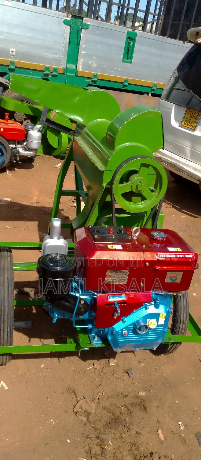 Maize Sheller With Motor Cycle Wheels