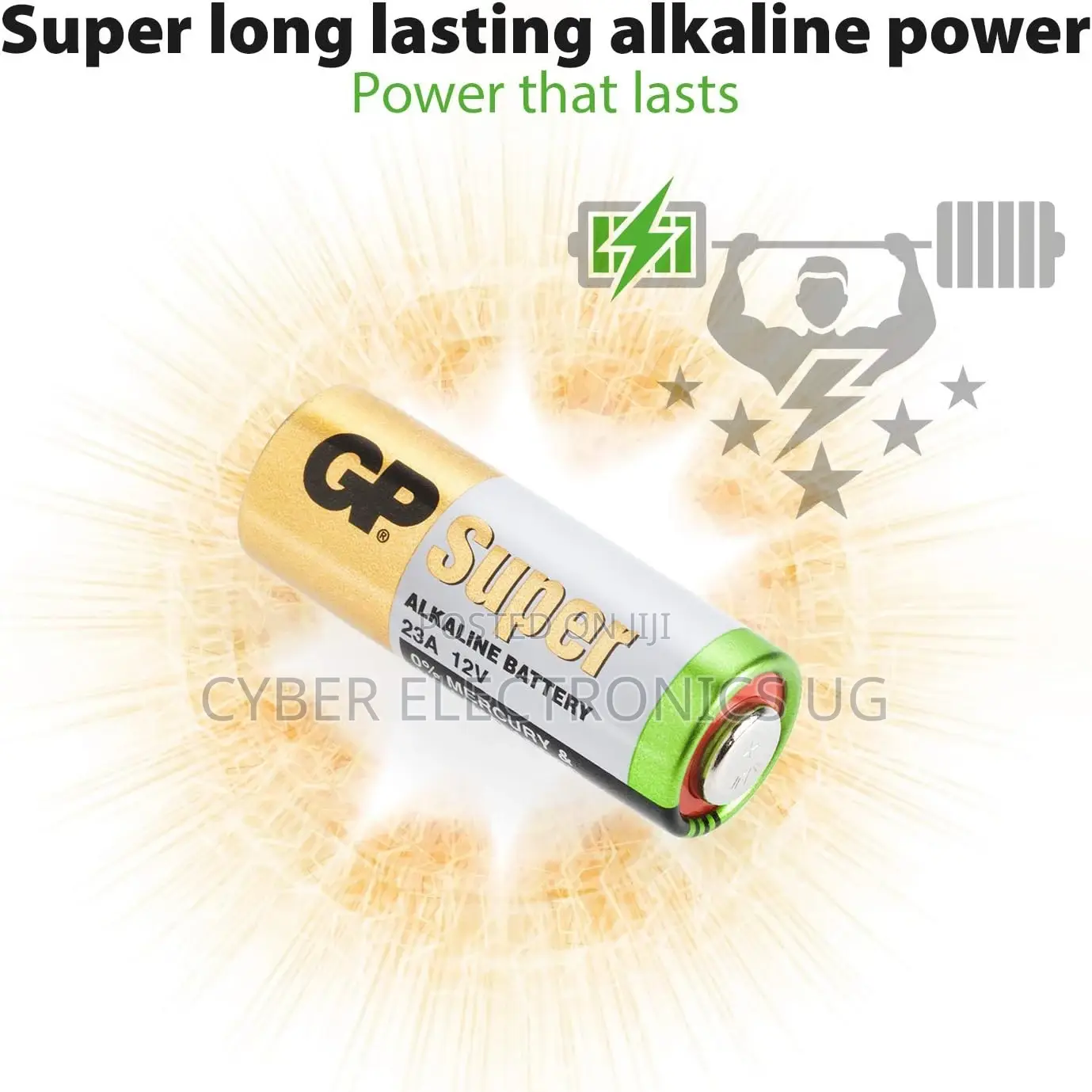 GP Super 23A 12V High Voltage Alkaline Battery
