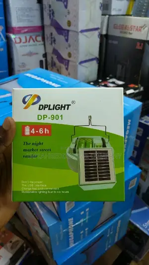 Portable Out-Door Camping Light Solar Rechargeable Battery