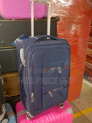 Original Cloth Suitcases by Good Partner.Small.( Blue)