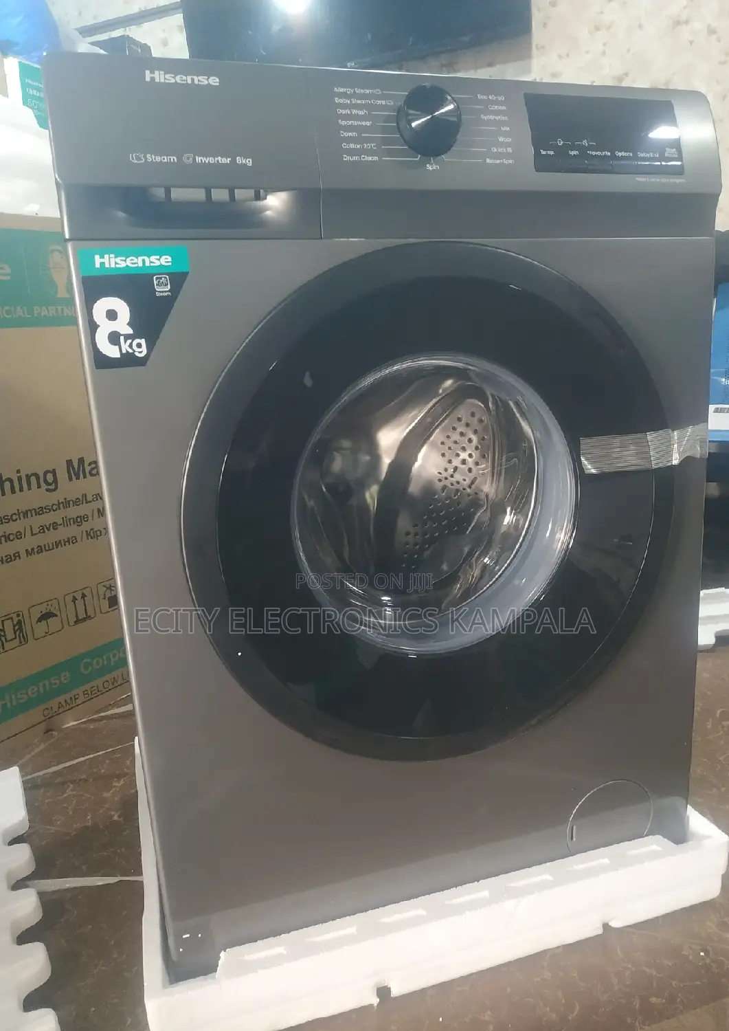 8kg Hisense Front Loader Washing Machine