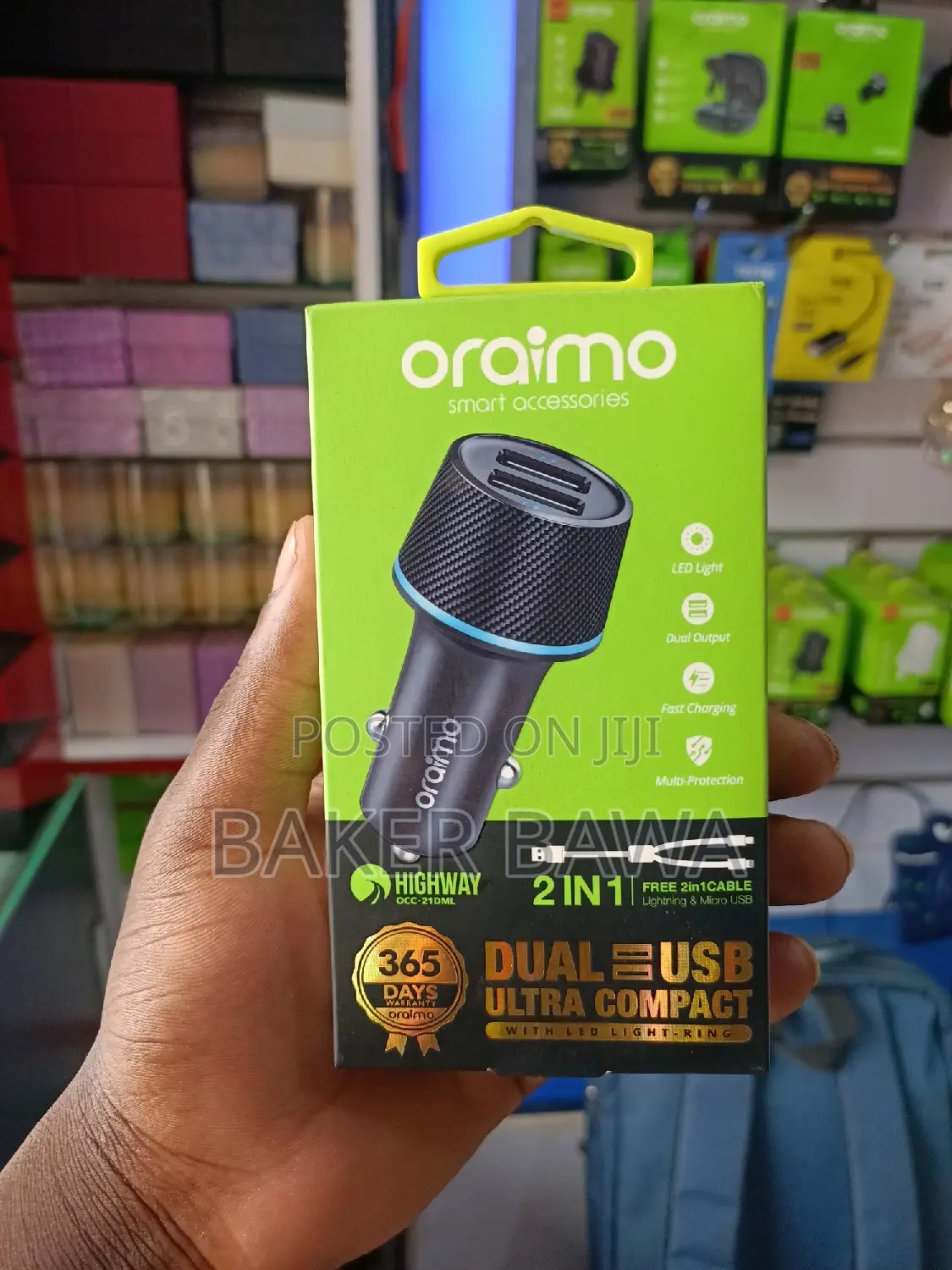 Oraimo Smart Car Charger