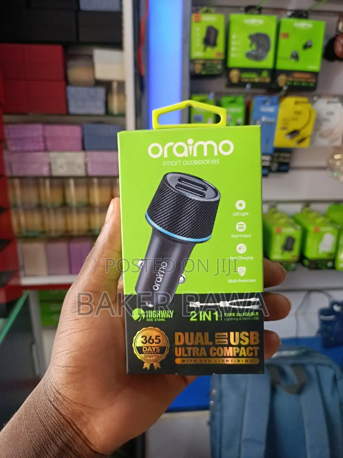 Oraimo Smart Car Charger