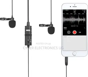Boya BY-M1DM Microphone Dual Directional Lavalier
