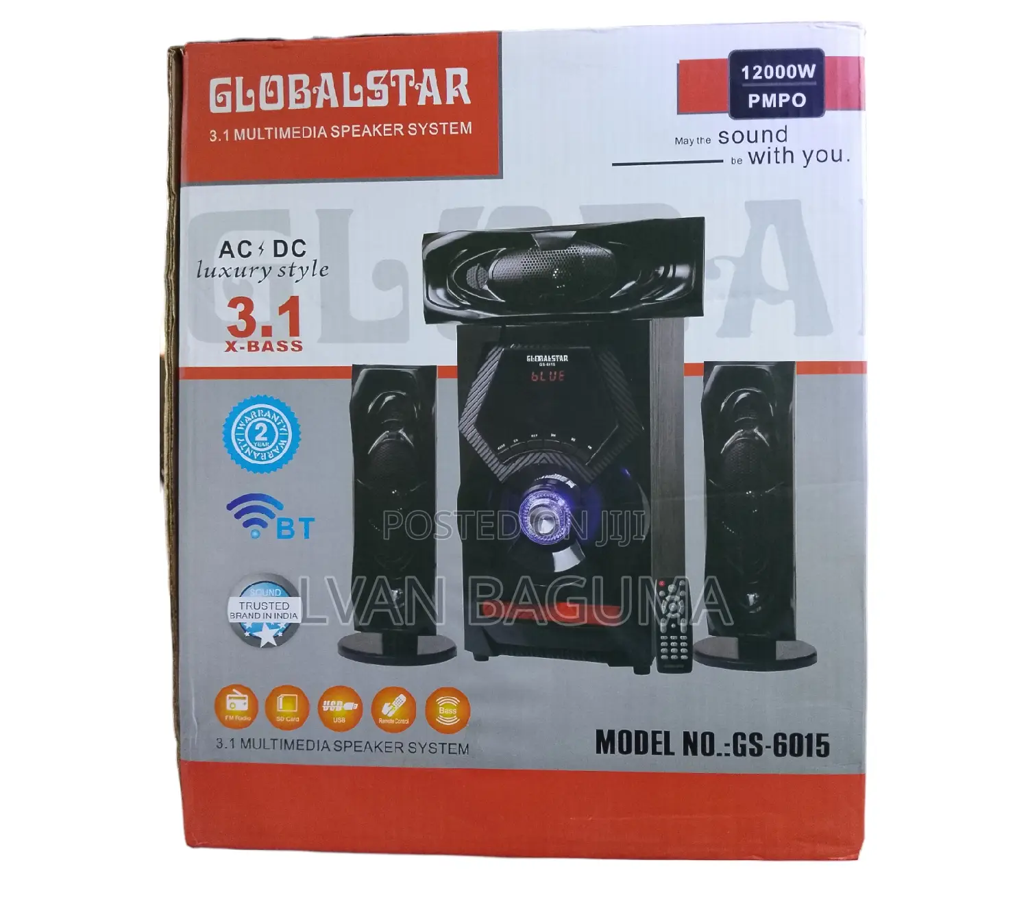 Globalstar Bluetooth Woofers - X Bass, AC / DC