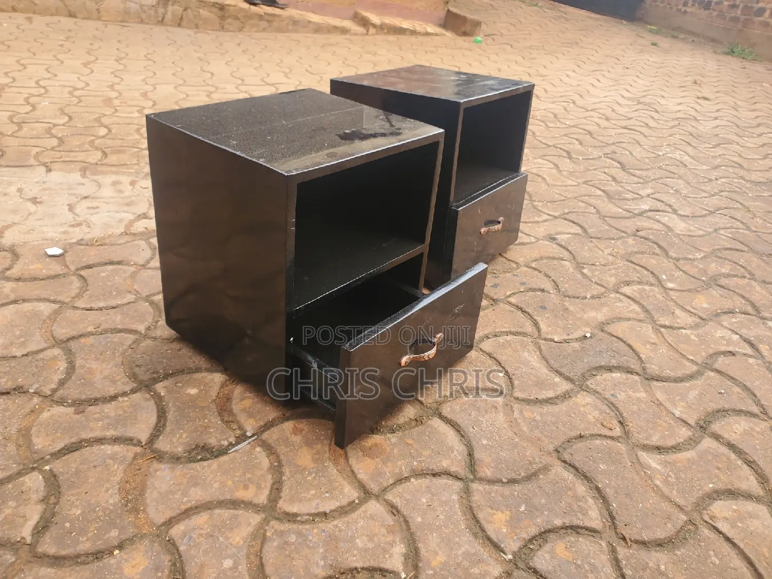Pallet Simple Bed Side Drawers or Lamp Stands