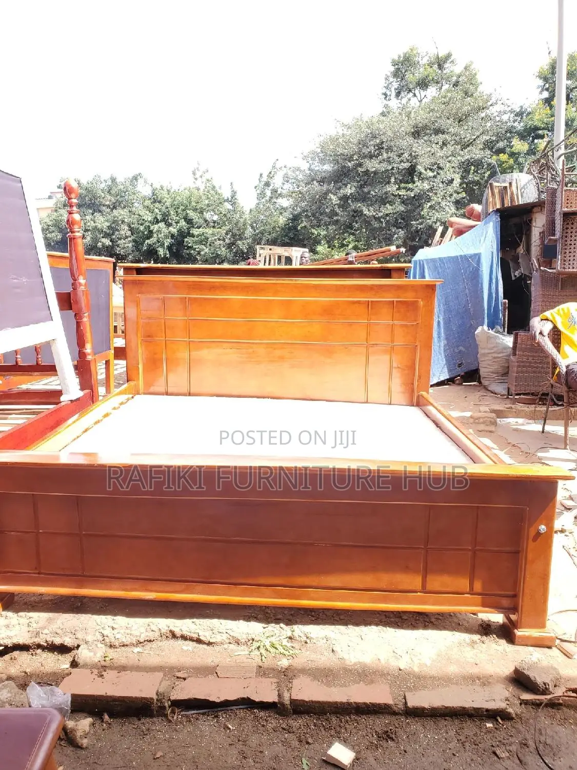Tile Bed / 6by6 Bed / Wooden Bed/ Furniture/ Luxury Bed