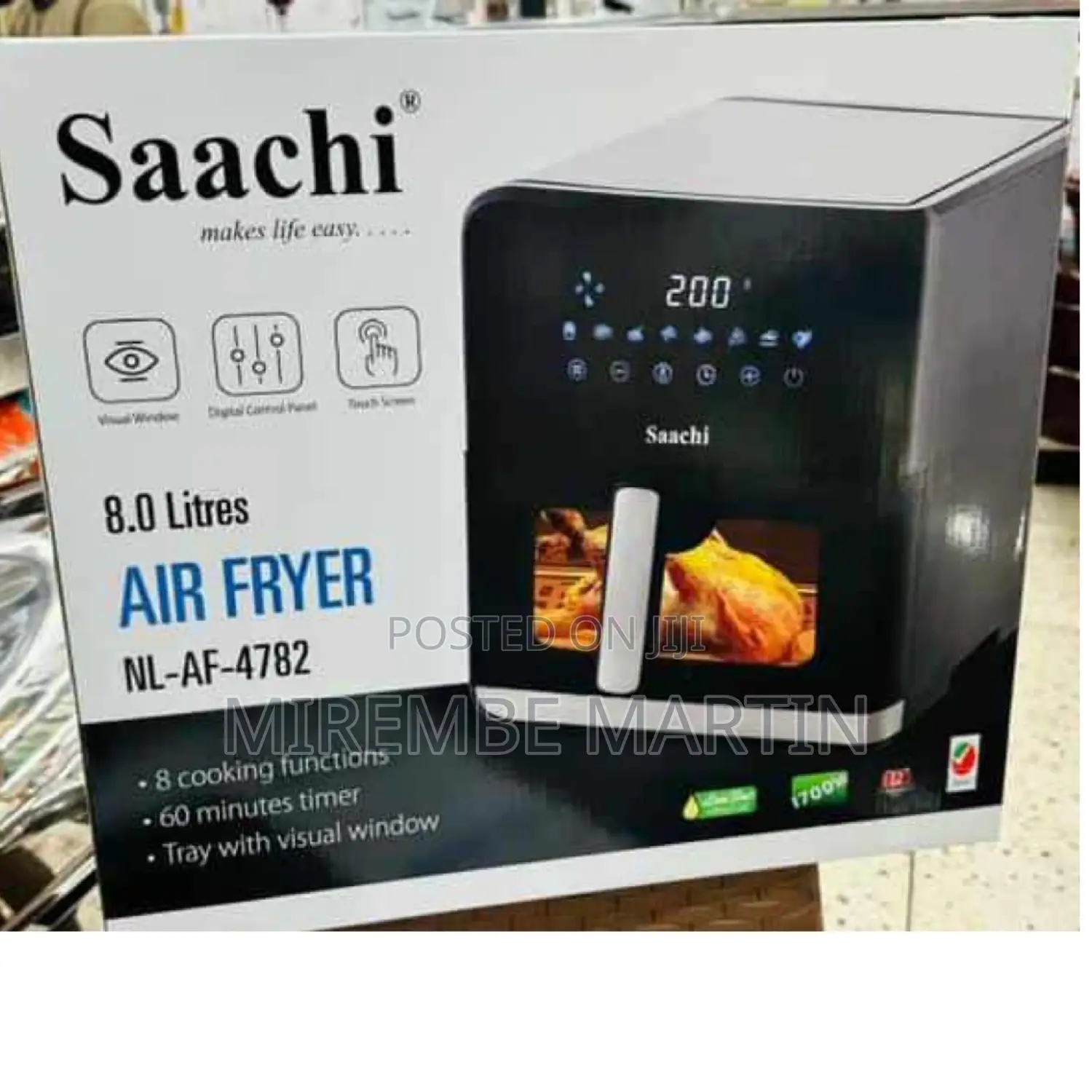 Saachi 8.0L Air Fryer.