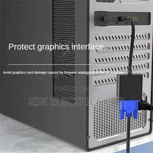 DP to VGA Displayport Male to VGA Female Converter Adapter