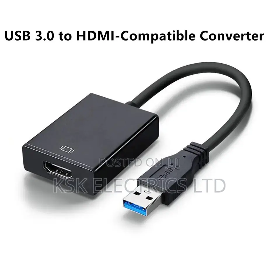 1080P USB 3.0 to Hdmi-Compatible Converter for PC Laptop Etc