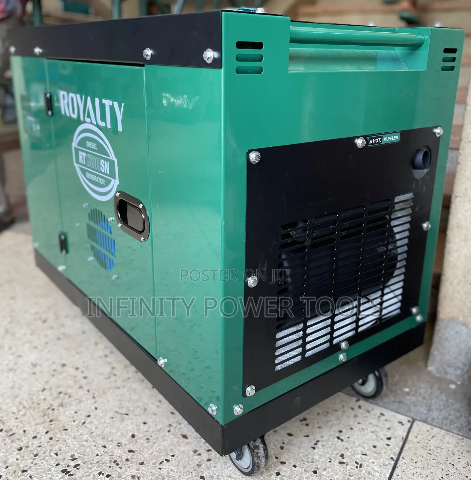 Super Silent Diesel Generator Royalty