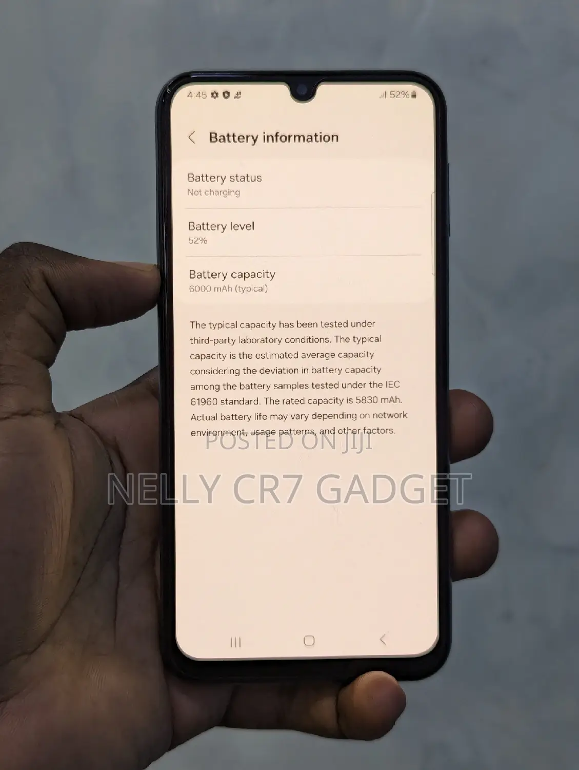 Samsung Galaxy M34 5G 128 GB Gray