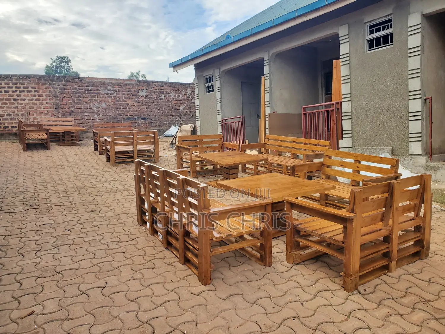 Pallet Chairs for Garden,Restaurant or Bar Etc