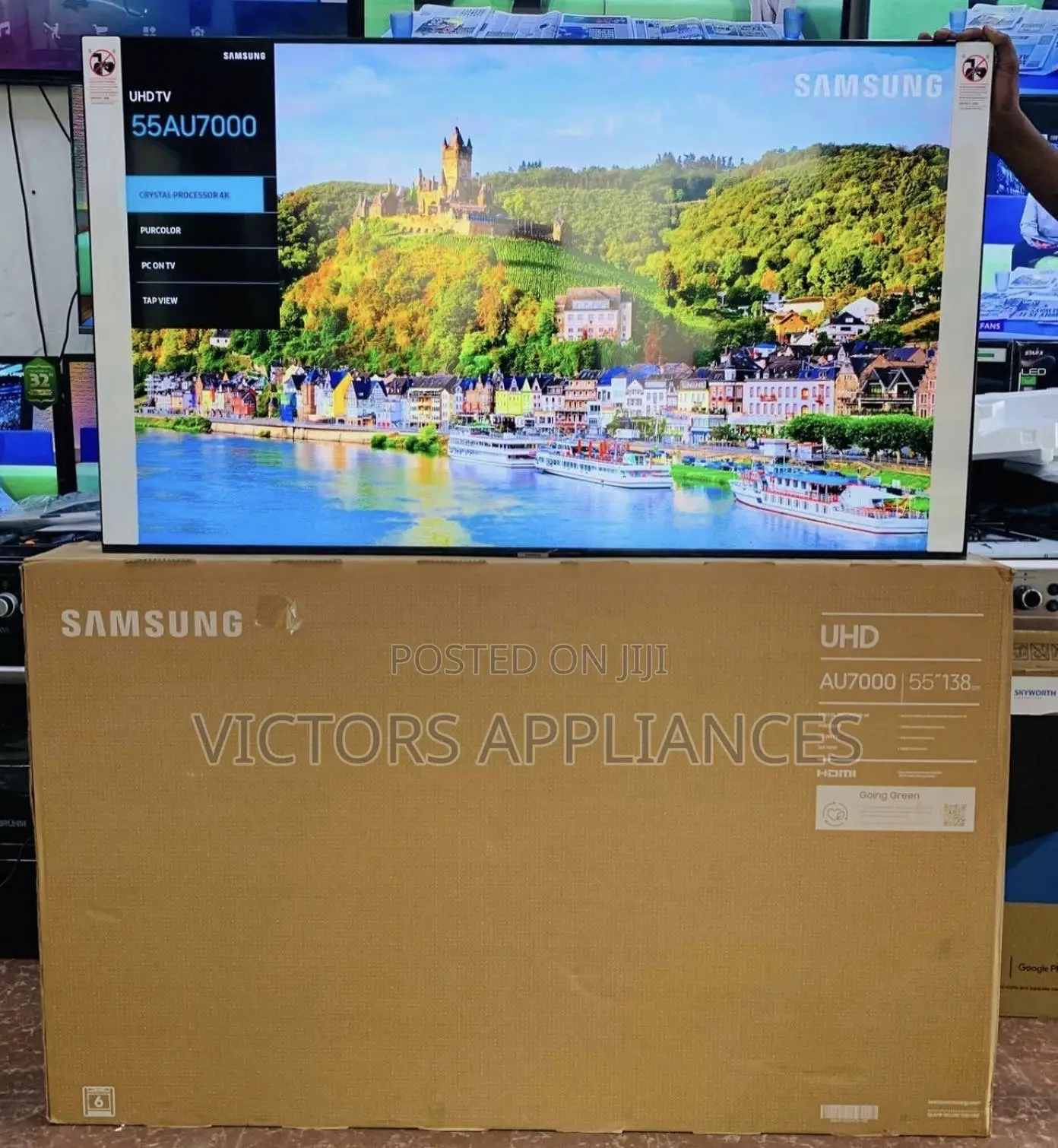 SAMSUNG 55inch Crystal UHD Smart Tv 8000 Series