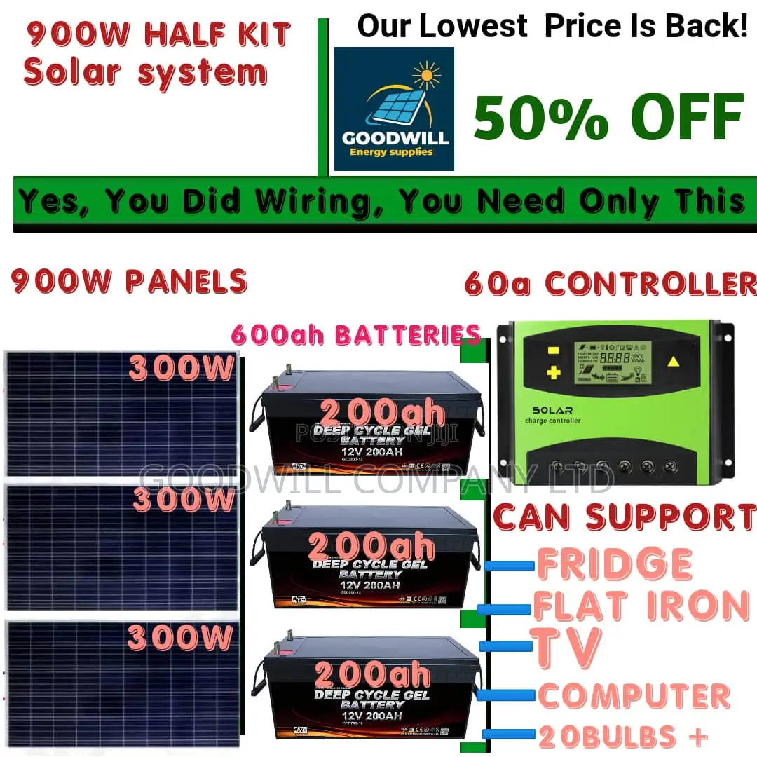 900w Solar Kit German Lininum