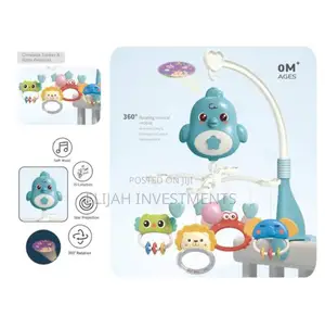 Newborn Multifunction Infant Crib Musical Baby Bell Toy