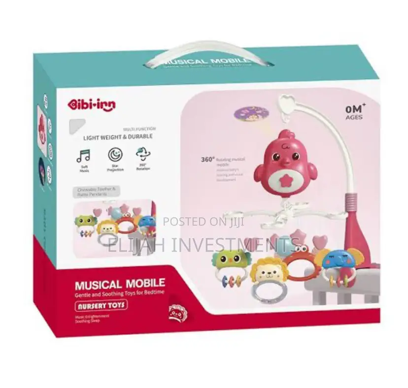 Newborn Multifunction Infant Crib Musical Baby Bell Toy