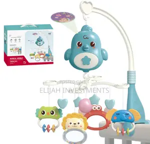 Newborn Multifunction Infant Crib Musical Baby Bell Toy