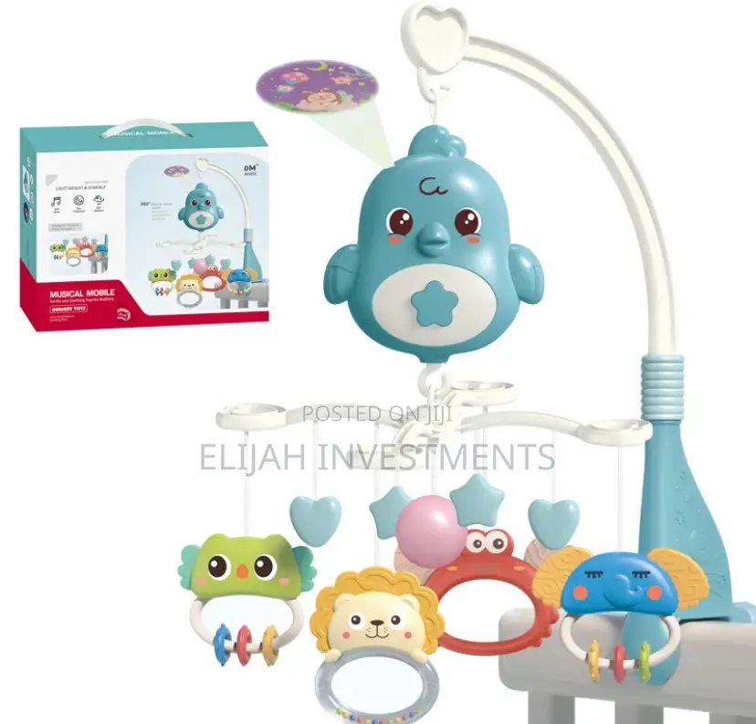 Newborn Multifunction Infant Crib Musical Baby Bell Toy